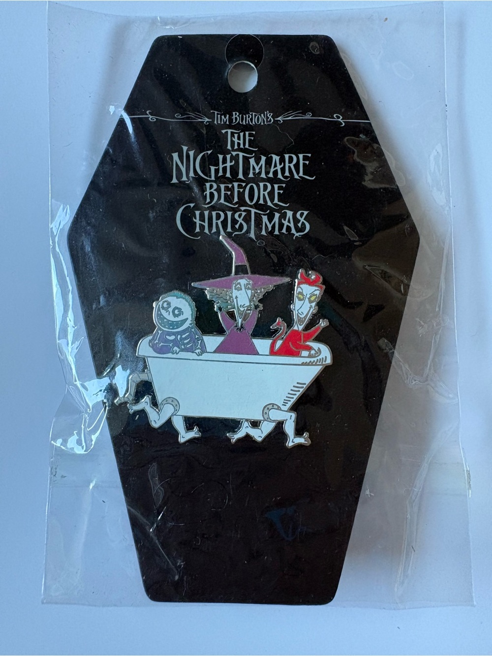 The Nightmare Before Christmas Haunted Bathtub Enamel Pin